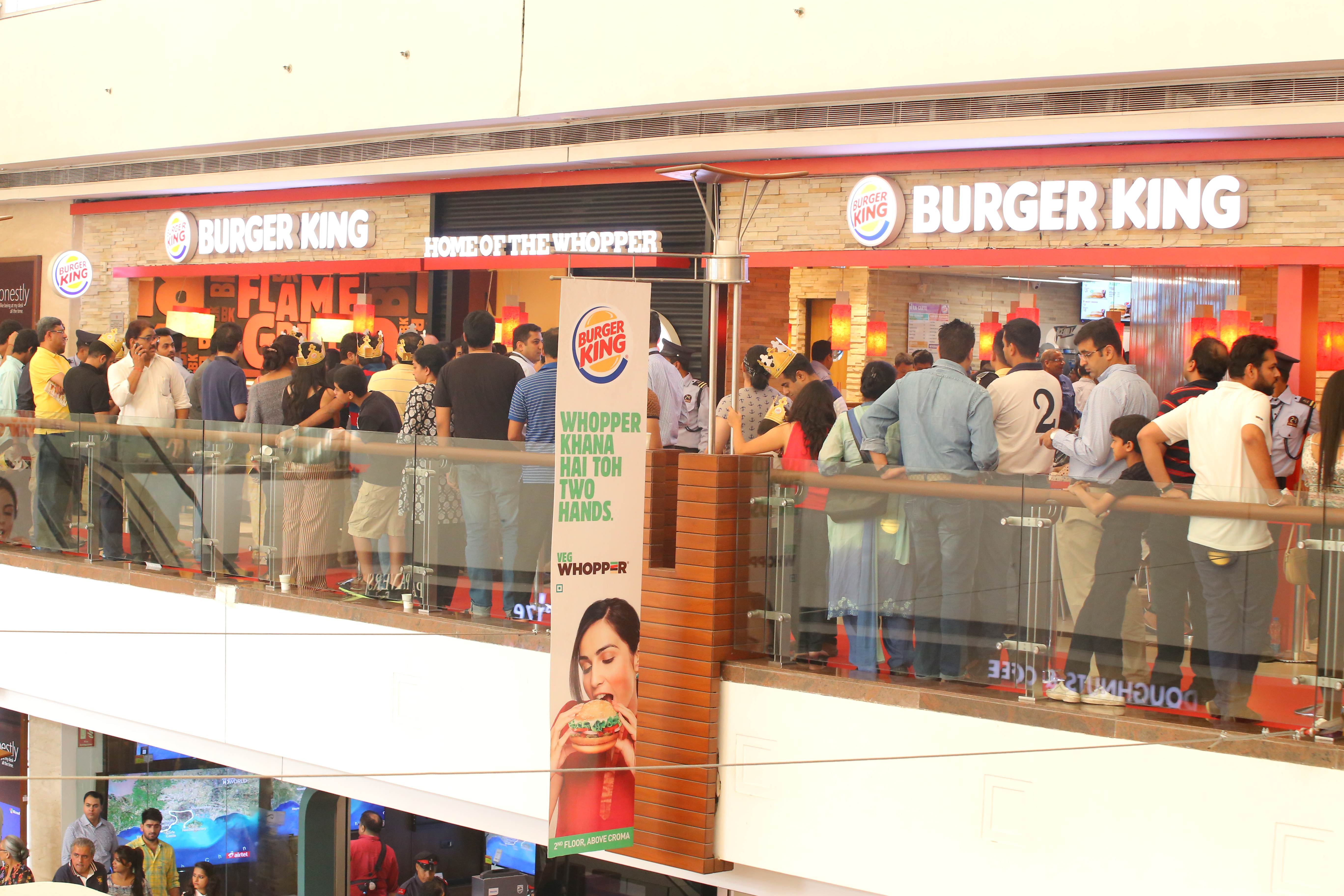 BURGER KING® debut restaurant 10,000 guests, serves over 4,500