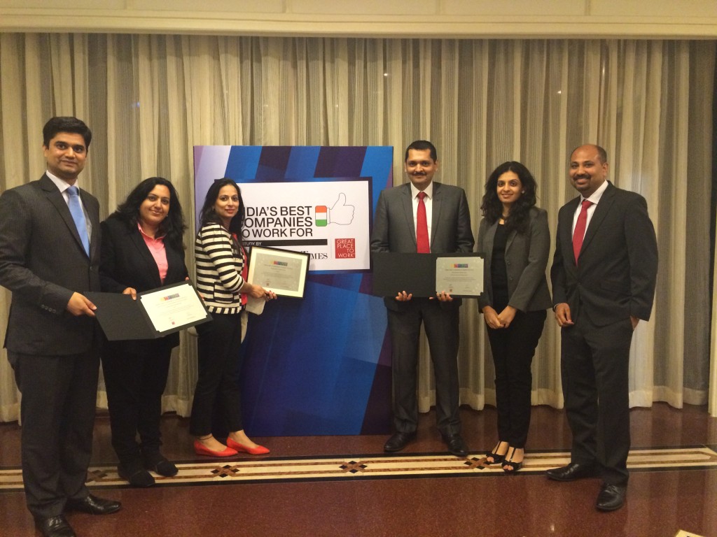 Pitney Bowes Named a Top 5 Best IT Employer in India