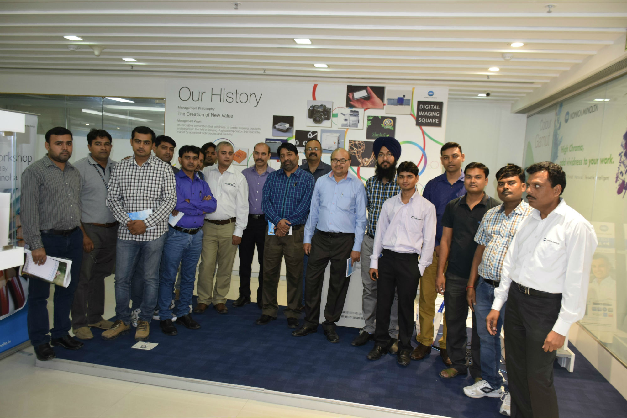Konica Minolta Organises Colour management in Gurgaon