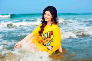 Bollywood Actress Kangna Sharma Beach side Bikini Photoshoot - Core