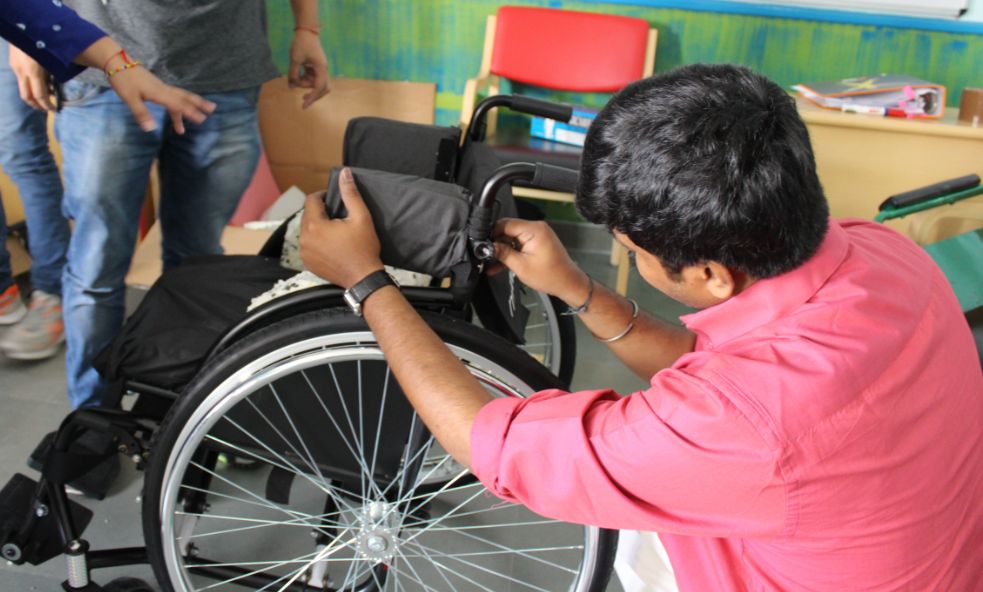Indian Spinal Injuries Centre Conducts Wheelchair Service Provision