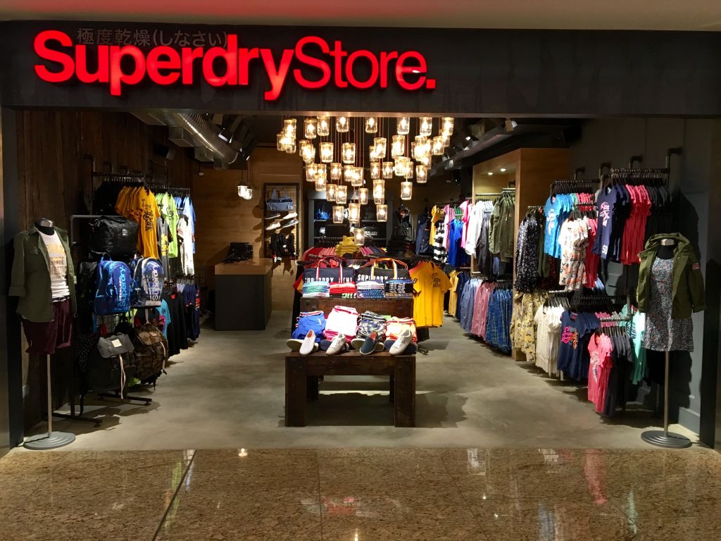 British lifestyle brand Superdry now at CSIA, with first airport outlet