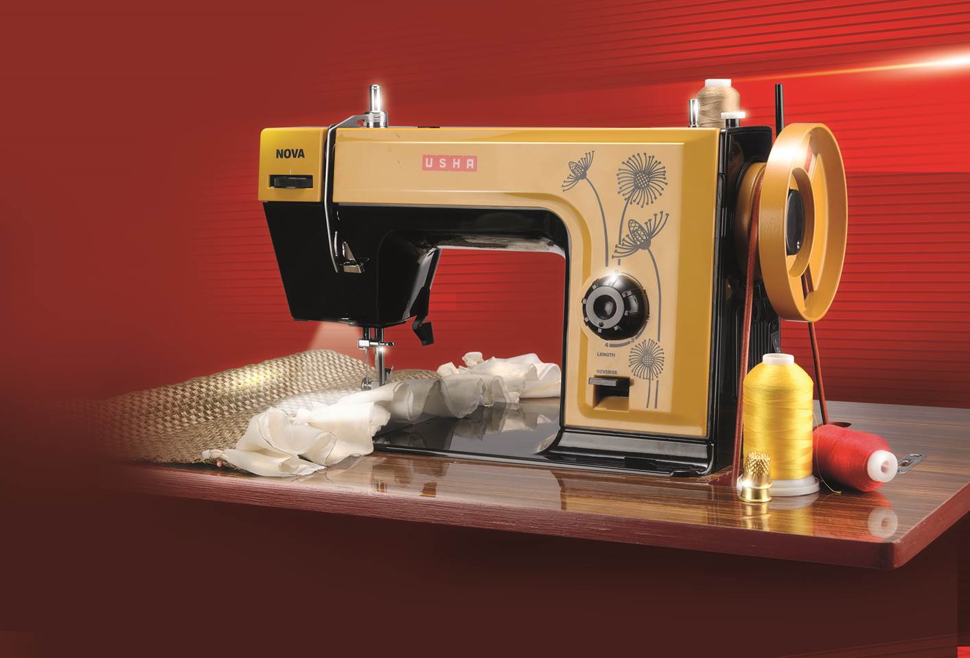 Usha launches India’s firstever range of advanced straight stitch