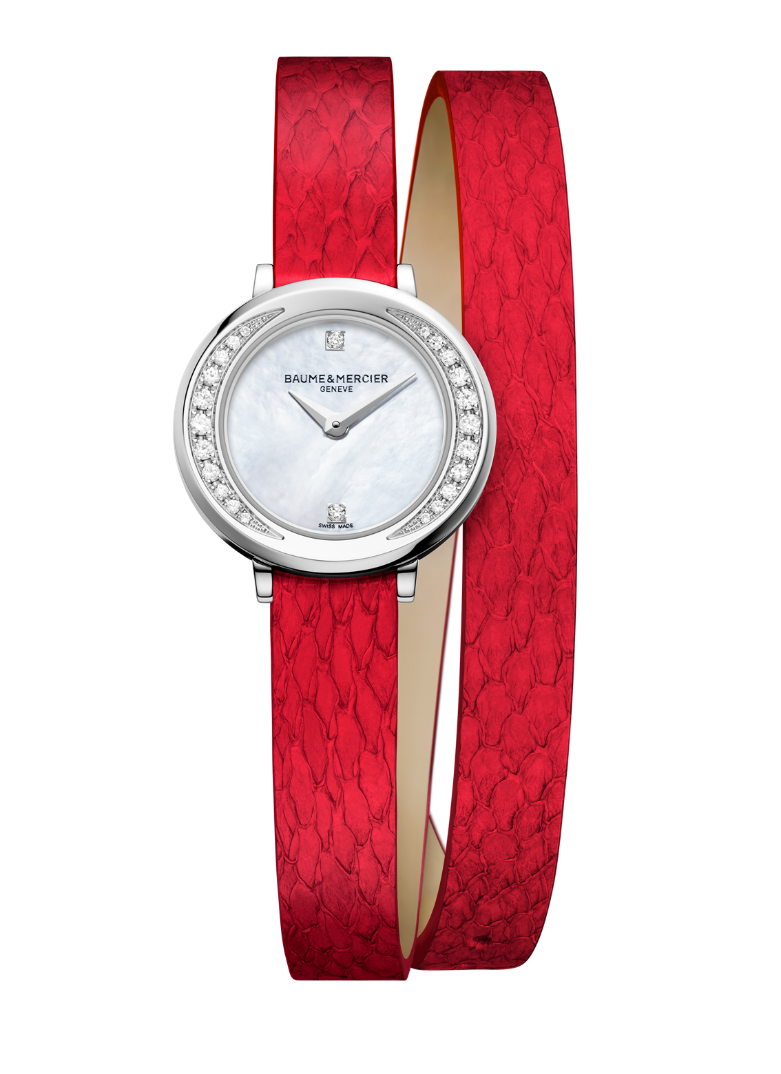 Baume & Mercier: A leather with a promising future for Petite Promesse ...