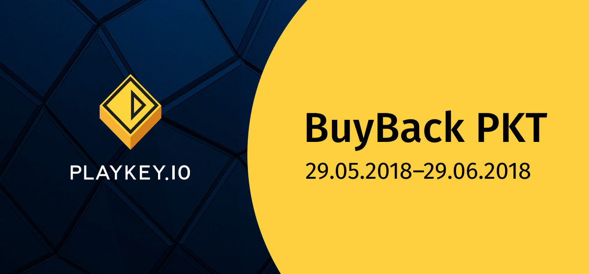 Плаукеу. Playkey. Buyback. M0/2pkt. Backed tokens